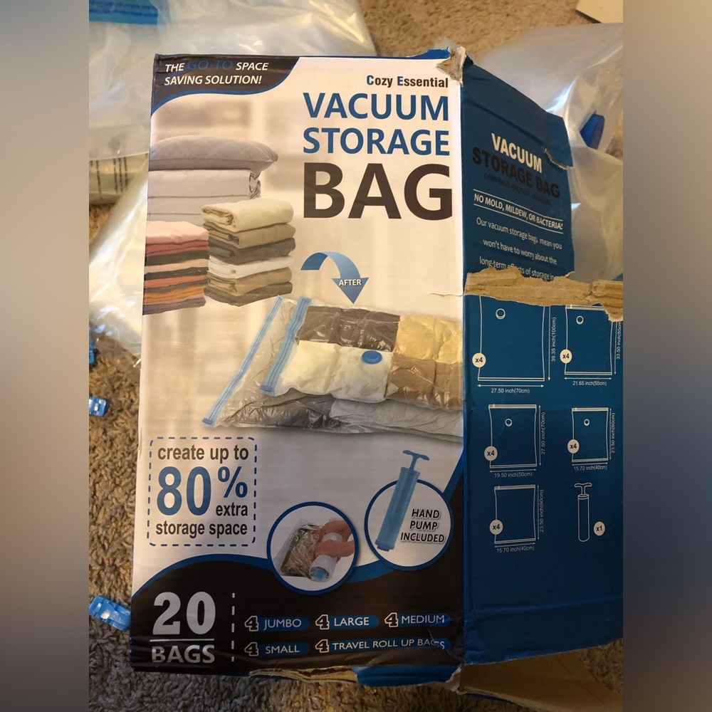 Vacuum Storage Bag Set